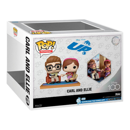 Funko POP! - POP! MOMENT - DISNEY 100 - UP- CARL & ELLIE - BOXLUNCH EXCLUSIVE