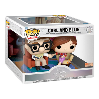 Funko POP! - POP! MOMENT - DISNEY 100 - UP- CARL & ELLIE - BOXLUNCH EXCLUSIVE