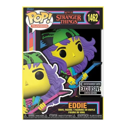 Funko POP! - EDDIE- BLACKLIGHT - ENTERTAINMENT EARTH EXCLUSIVE