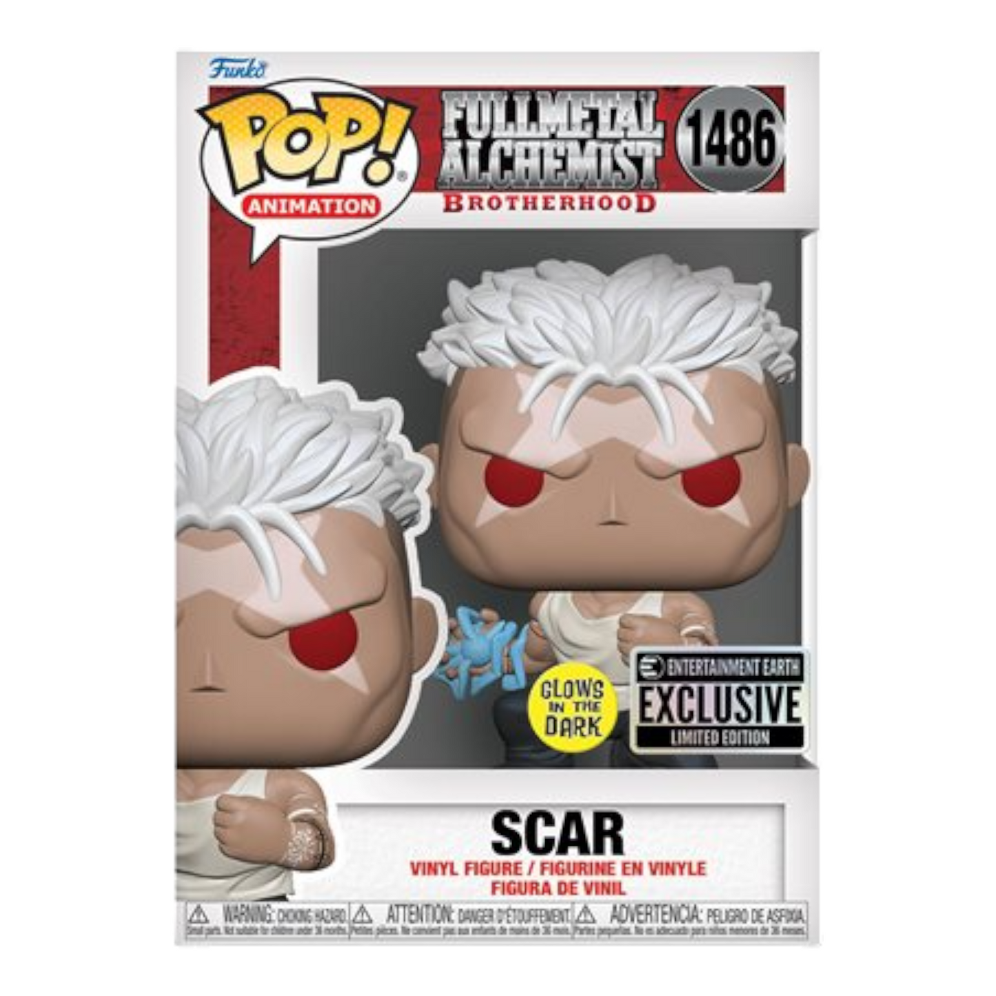 Funko POP! - SCAR - GLOW IN THE DARK - ENTERTAINMENT EARTH EXCLUSIVE