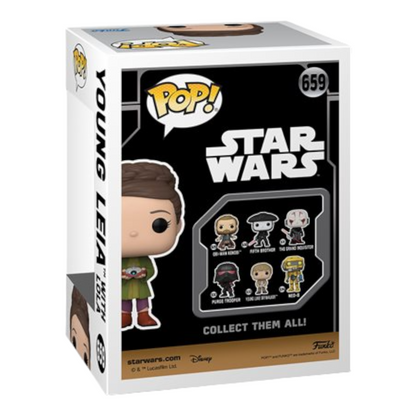 Funko POP! - Young Leia with Lola - 2023 Convention Exclusive