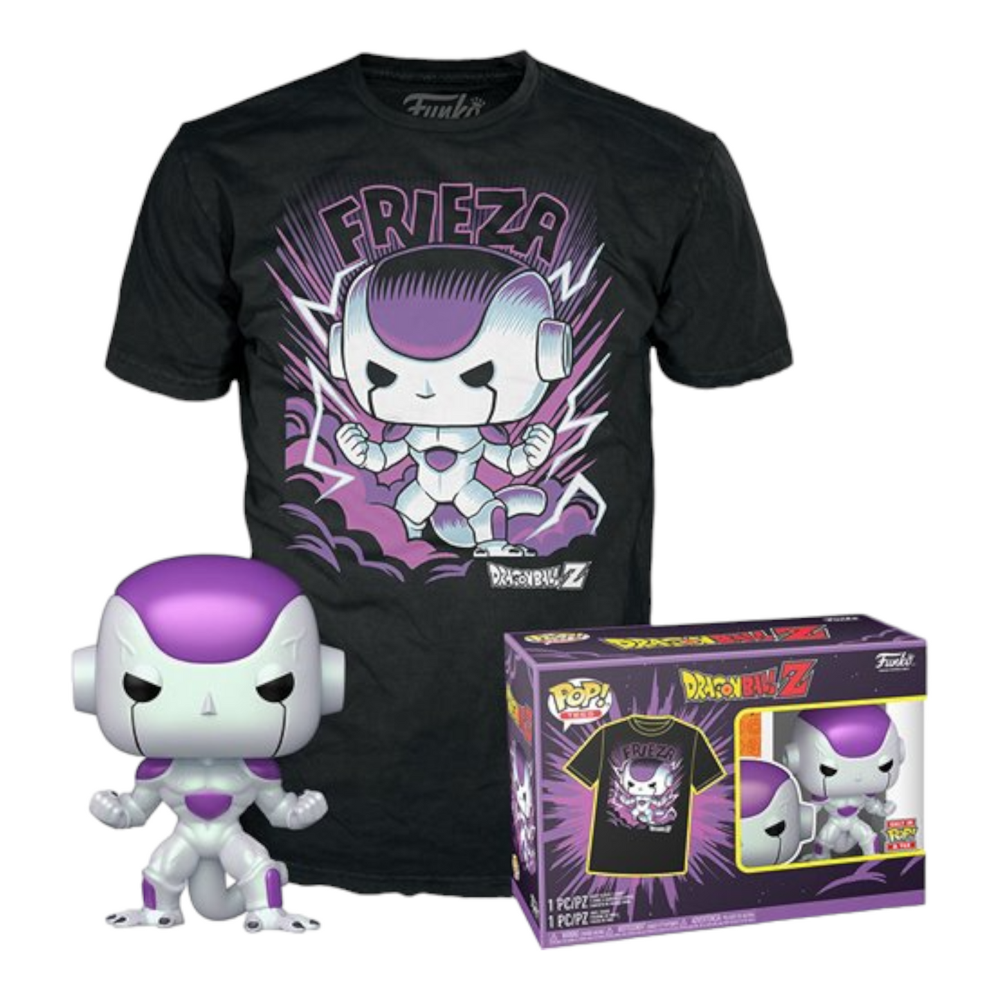 POP! TEES - FRIEZA 4TH FORM (SIZE LARGE SHIRT)