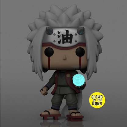 Funko POP! - JIRAIYA WITH RASENGAN - GLOW IN THE DARK - ENTERTAINMENT EARTH EXCLUSIVE