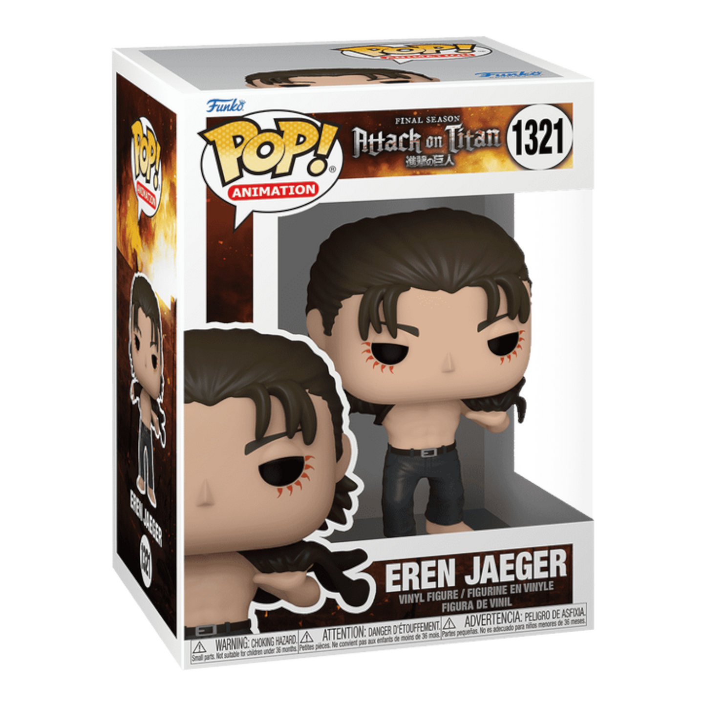 Funko POP! - EREN JAEGER WITH OPEN SHIRT