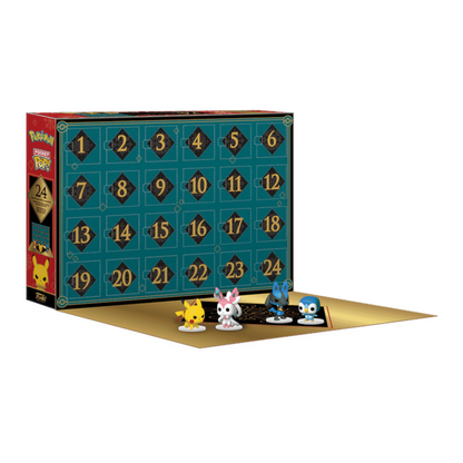 Funko - POCKET POP! POKÉMON 24-DAY HOLIDAY ADVENT CALENDAR