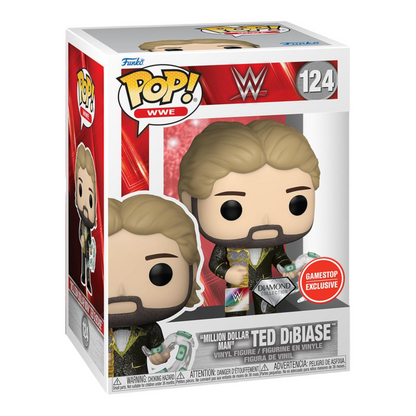 Funko POP! - MILLION DOLLAR MAN TED DIBIASE - DIAMOND - GAMESTOP EXCLUSIVE