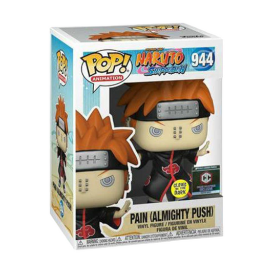 Funko POP! - PAIN (ALMIGHTY PUSH) GLOWS IN THE DARK CHALICE COLLECTIBLES EXCLUSIVE