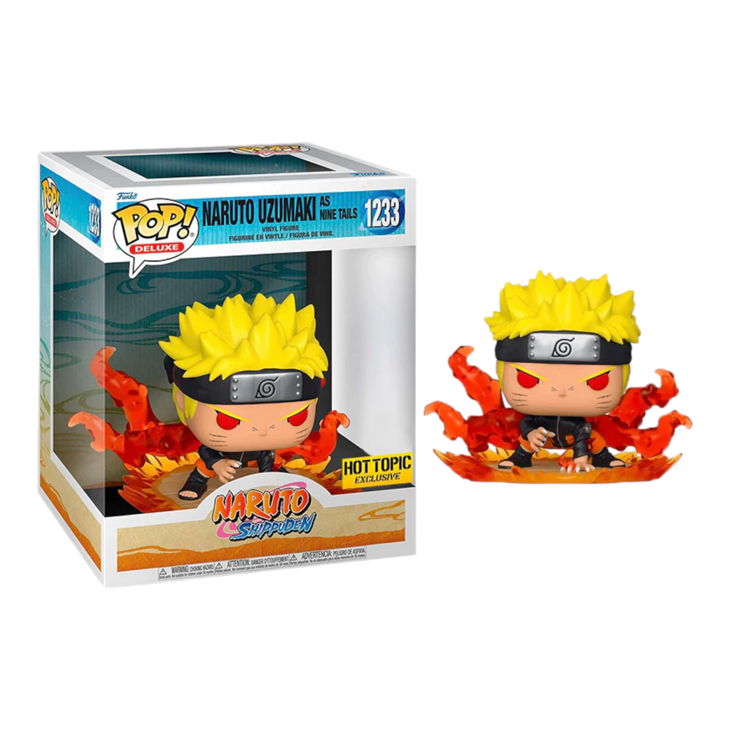 Funko POP! -  NARUTO AS NINE TAILS - HOT TOPIC EXCLUSIVE