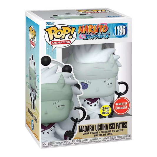 Funko POP! - MADARA UCHIHA (SAGE OF SIX PATHS) - GLOWS IN THE DARK - GAMESTOP EXCLUSIVE