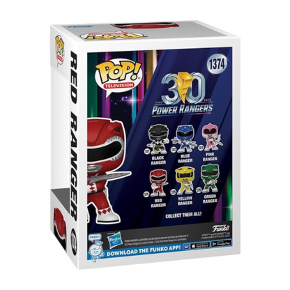 FUNKO POP! - RED RANGER (30TH ANNIVERSARY)