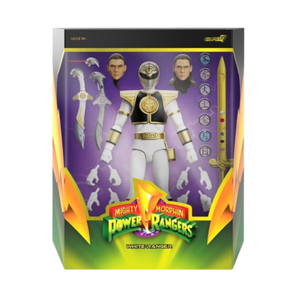 Super7 - Mighty Morphin Power Rangers Ultimates White Ranger