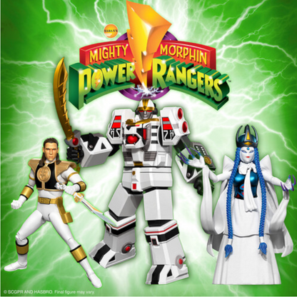 Super7 - Mighty Morphin Power Rangers Ultimates White Ranger