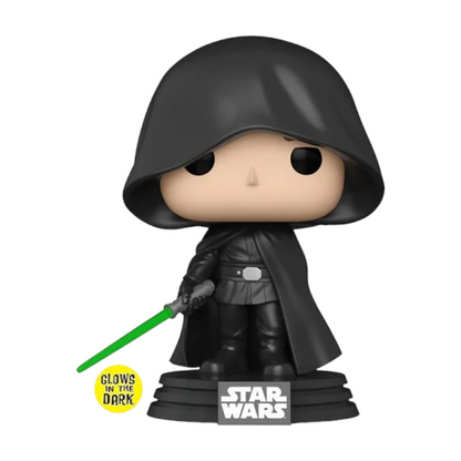 Funko POP! - LUKE SKYWALKER - GLOWS IN THE DARK - ENTERTAINMENT EARTH EXCLUSIVE