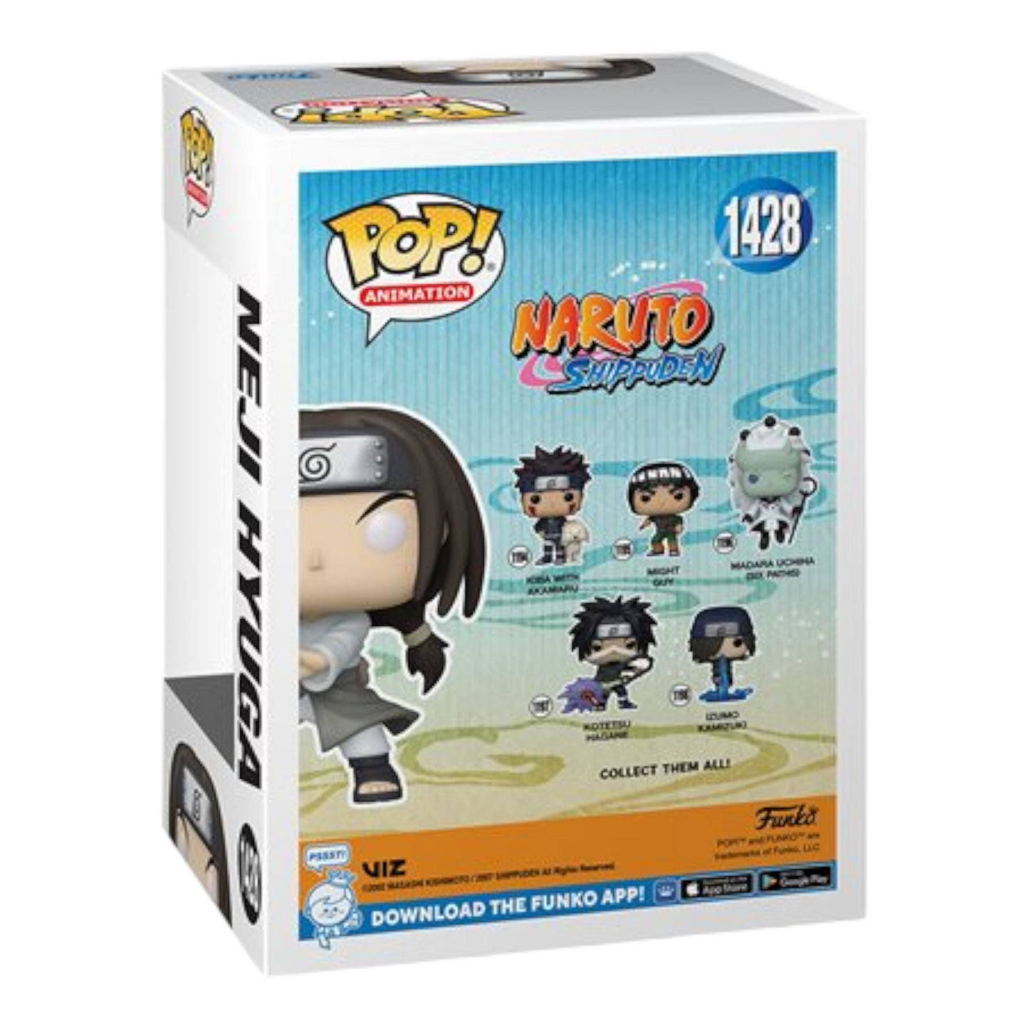 Funko POP! - NEJI HYUGA - ENTERTAINMENT EARTH EXCLUSIVE