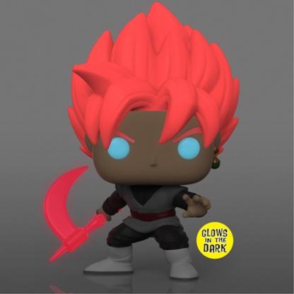 Funko POP! - SUPER SAIYAN ROSE GOKU BLACK - GLOWS IN THE DARK - ENTERTAINMENT EARTH EXCLUSIVE