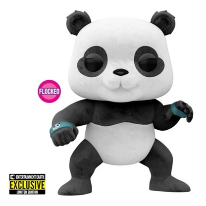 Funko POP! - PANDA (FLOCKED) - ENTERTAINMENT EARTH EXCLUSIVE