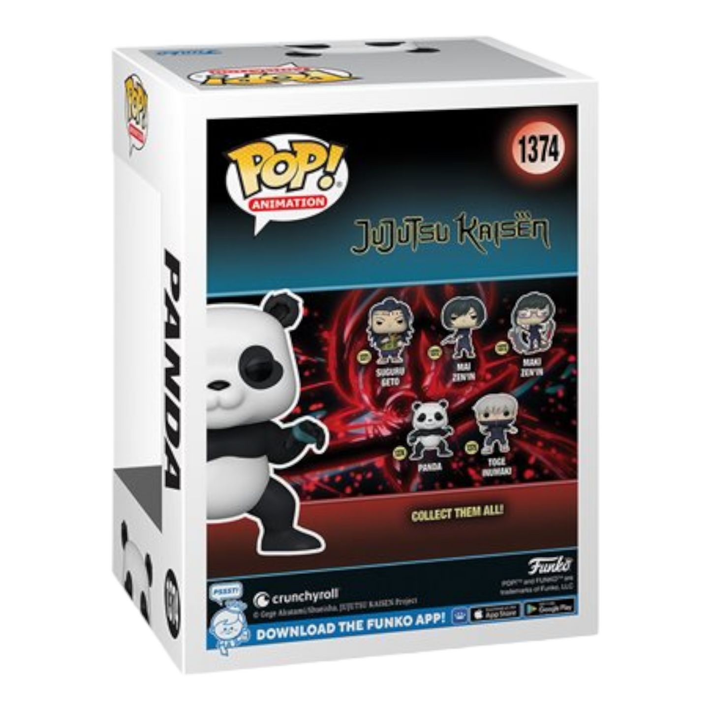 Funko POP! - PANDA (FLOCKED) - ENTERTAINMENT EARTH EXCLUSIVE