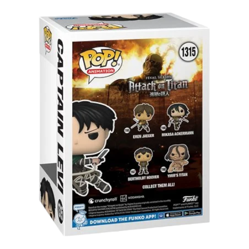 Funko POP! - CAPTAIN LEVI - AAA ANIME EXCLUSIVE