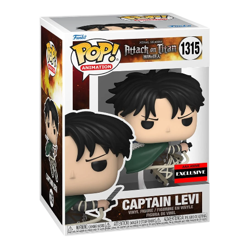 Funko POP! - CAPTAIN LEVI - AAA ANIME EXCLUSIVE