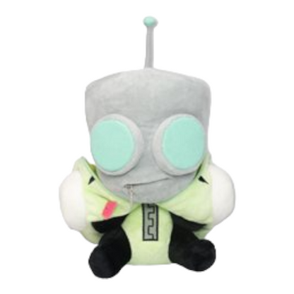 Quantum Mechanix - Nickelodeon - Invader Zim - Gir 8 Inch Zippermouth Plush