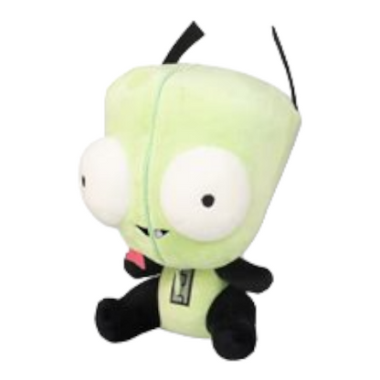 Quantum Mechanix - Nickelodeon - Invader Zim - Gir 8 Inch Zippermouth Plush