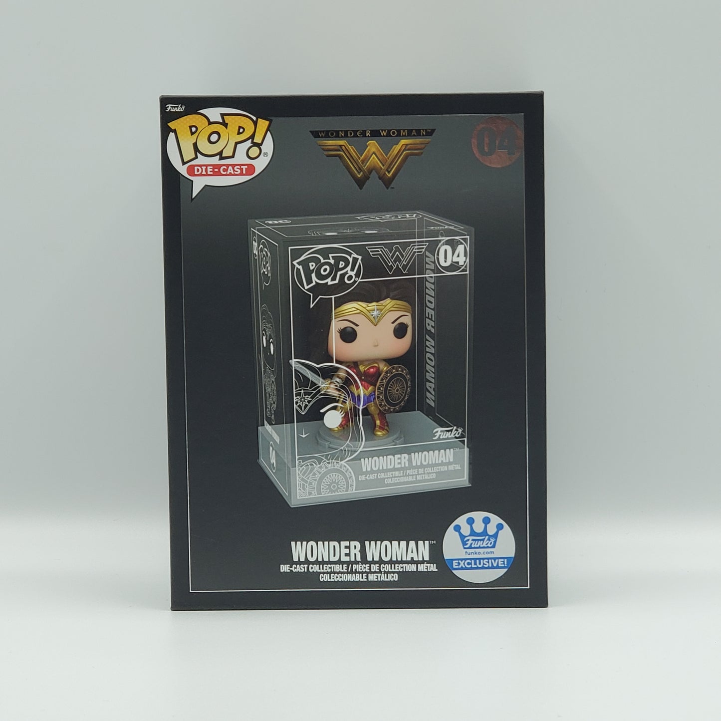 FUNKO POP! - POP! DIE-CAST - WONDER WOMAN - FUNKO EXCLUSIVE