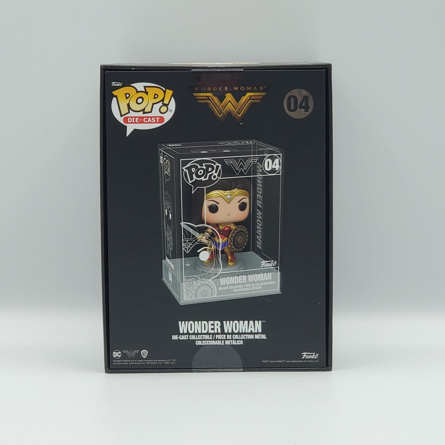 FUNKO POP! - POP! DIE-CAST - WONDER WOMAN - FUNKO EXCLUSIVE