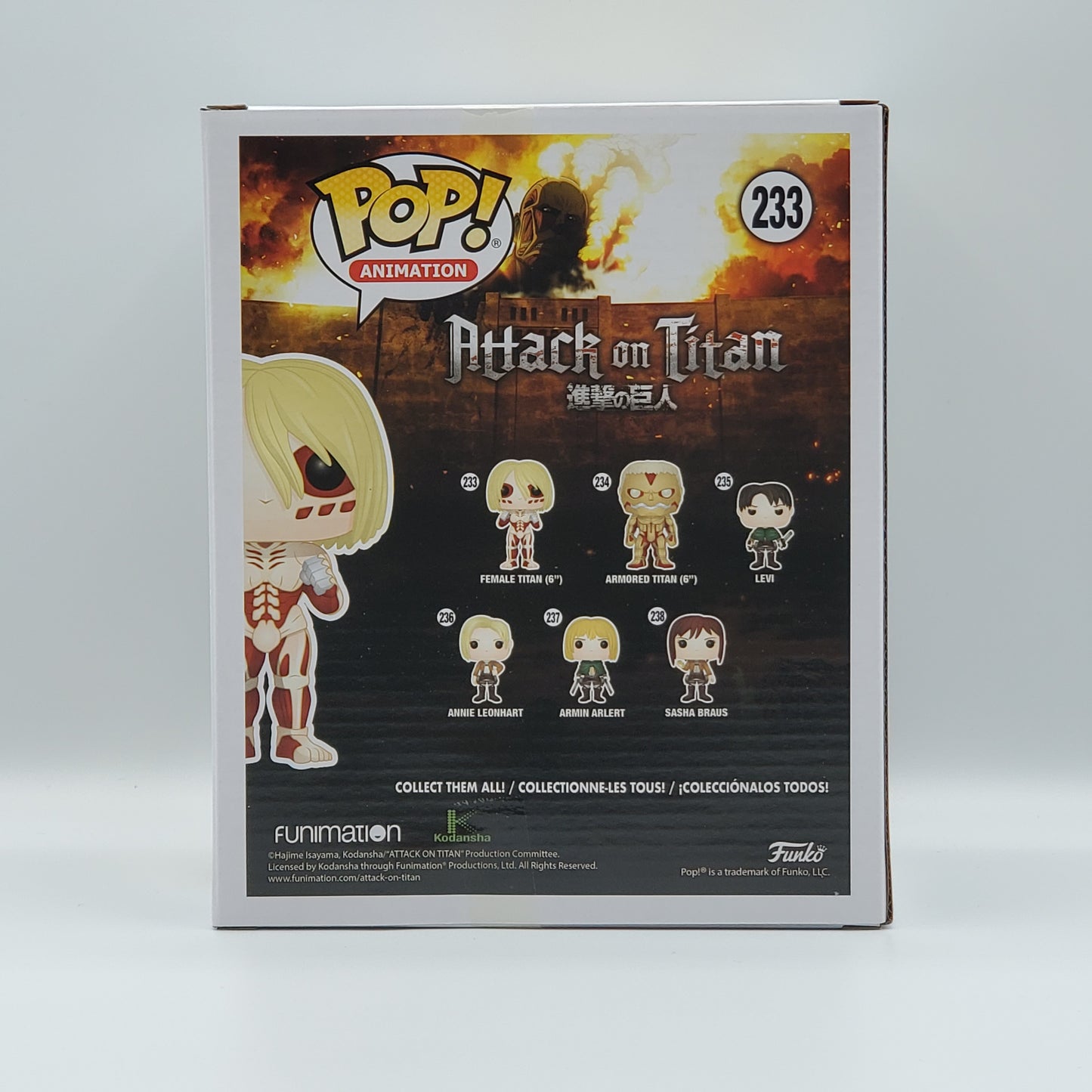 FUNKO POP! - FEMALE TITAN