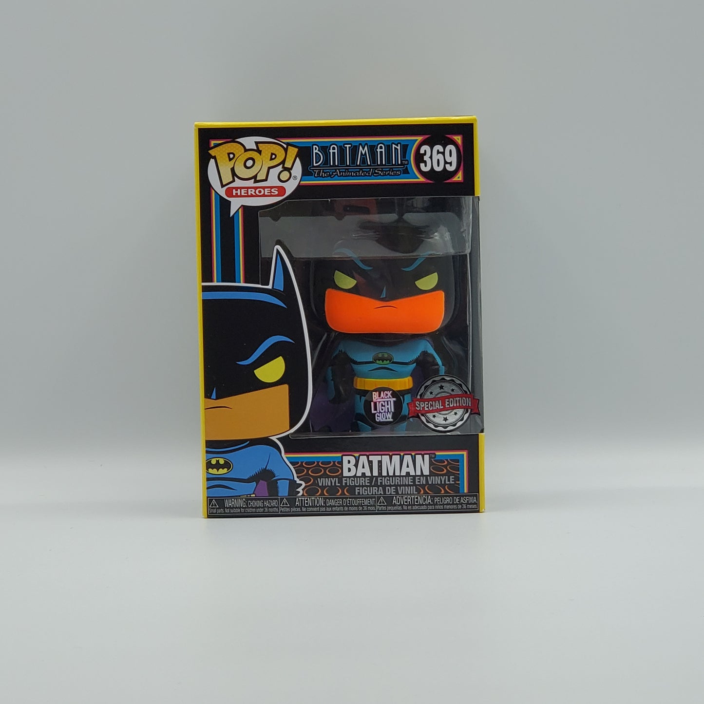 FUNKO POP! - BATMAN - SPECIAL EDITION - BLACK LIGHT GLOW