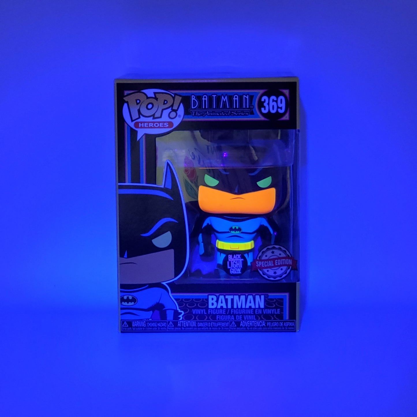 FUNKO POP! - BATMAN - SPECIAL EDITION - BLACK LIGHT GLOW