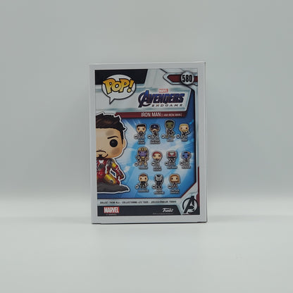 FUNKO POP! - IRON MAN ( I AM IRON MAN) - GLOW IN THE DARK - PX PREVIEWS EXCLUSIVE