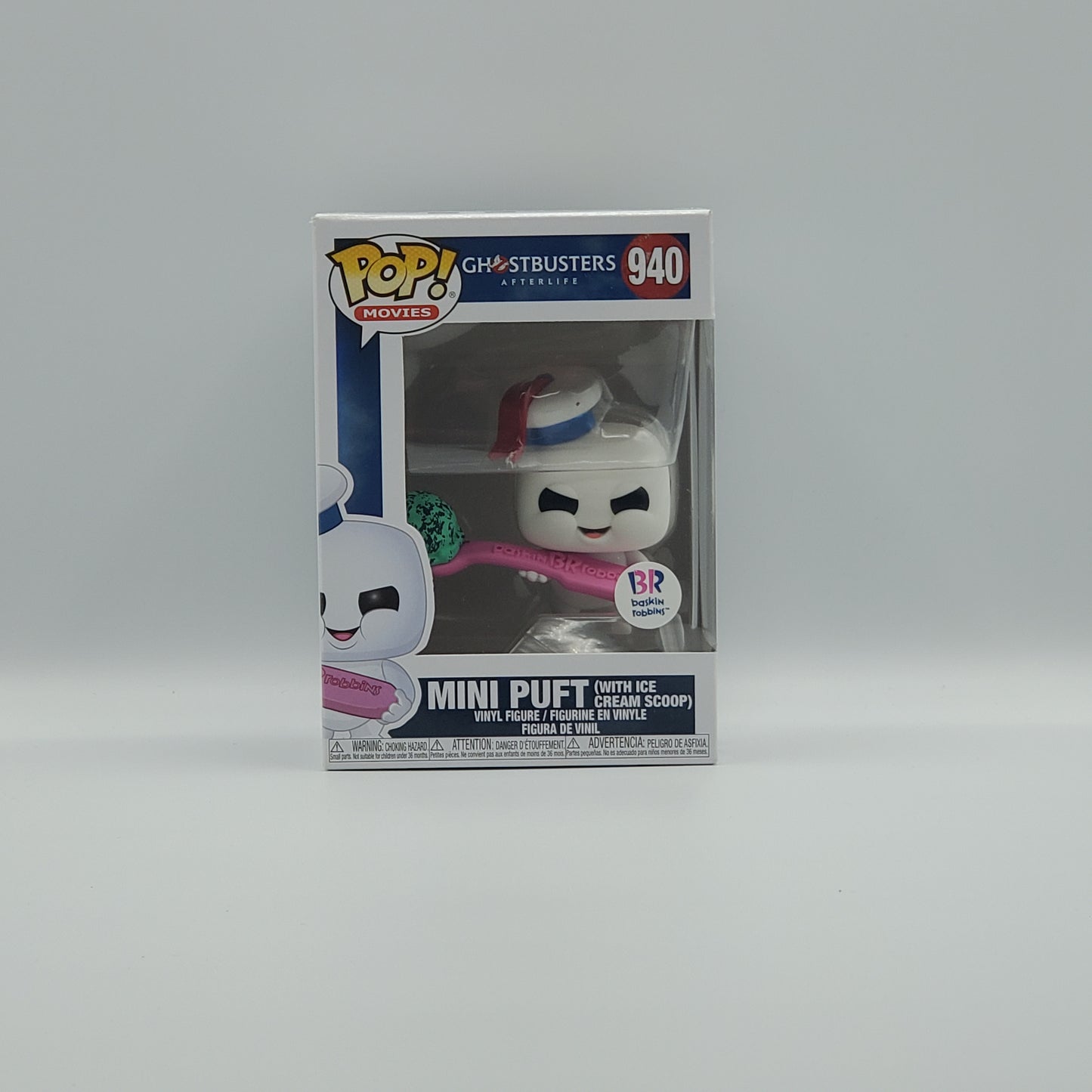 FUNKO POP! - MINI PUFT (WITH ICECREAM SCOOP) - BASKIN ROBBINS  EXCLUSIVE