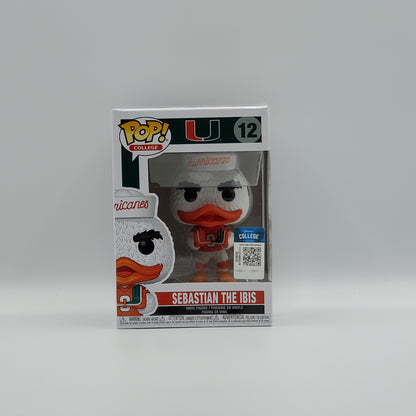 FUNKO POP! - POP! COLLEGE - UNIVERSITY OF MIAMI - SEBASTIAN THE IBIS