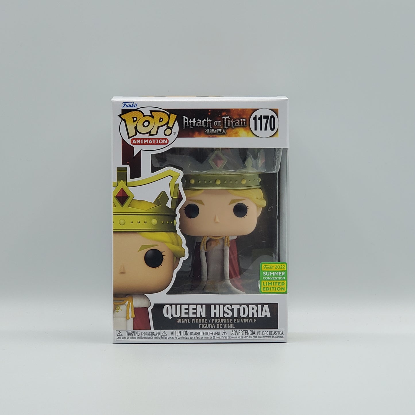 FUNKO POP! - QUEEN HISTORIA - 2022 SUMMER CONVENTION LIMITED EDITION