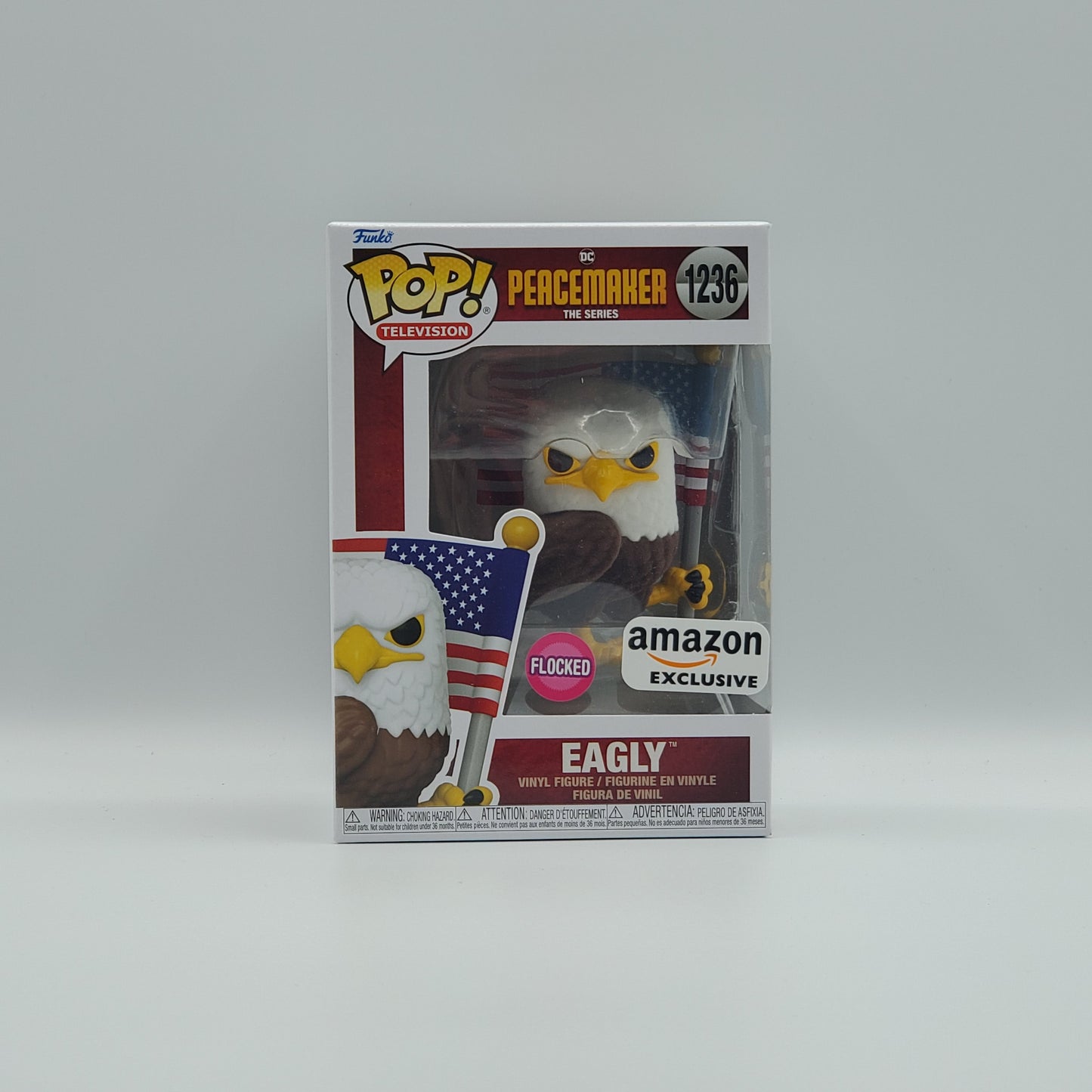 FUNKO POP! - EAGLY - FLOCKED - AMAZON EXCLUSIVE