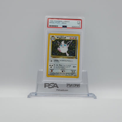 1999 - POKEMON - JUNGLE - WIGGLYTUFF - #16 - HOLOGRAPHIC - PSA - NM 7