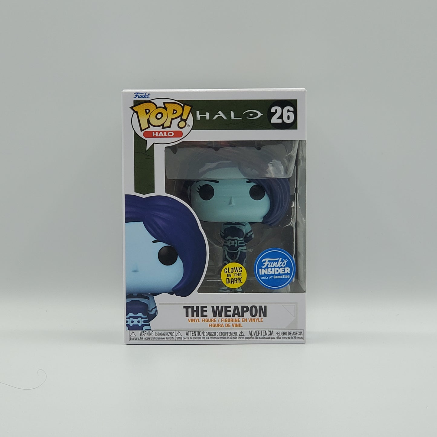 FUNKO POP! - THE WEAPON - GLOW IN THE DARK - FUNKO INSIDER ONLY AT GAMESTOP EXCLUSIVE