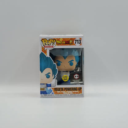 FUNKO POP! - VEGETA POWERING UP - GLOWS IN THE DARK - CHALICE COLLECTIBLES EXCLUSIVE