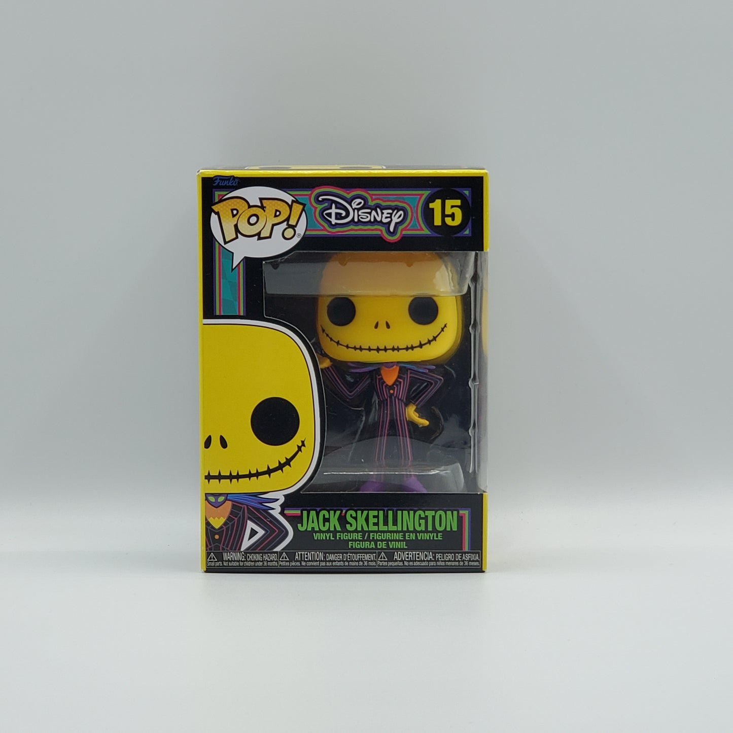 FUNKO POP! - JACK SKELLINGTON - BLACK LIGHT