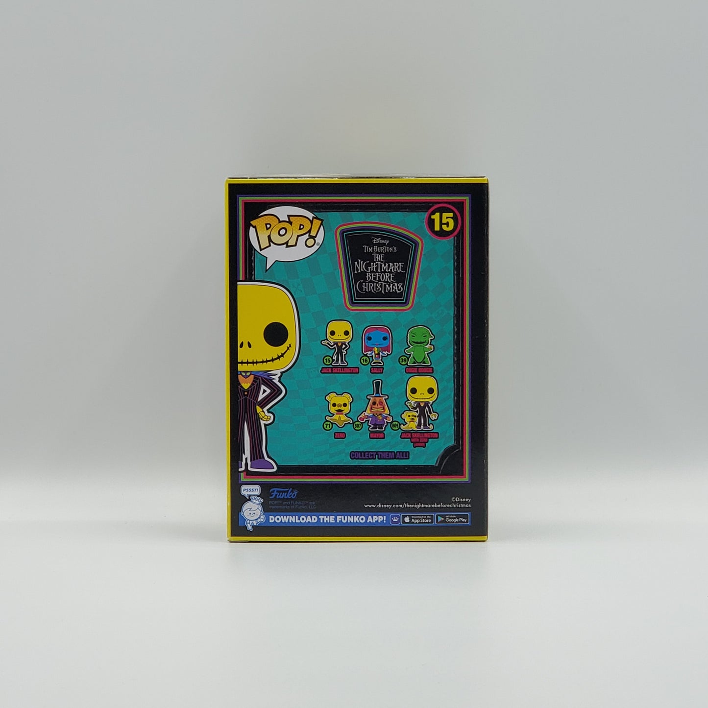 FUNKO POP! - JACK SKELLINGTON - BLACK LIGHT