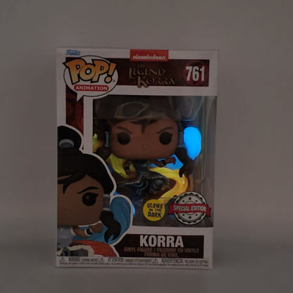 FUNKO POP! - KORRA - GLOWS IN THE DARK - SPECIAL EDITION