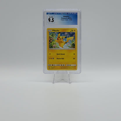 2019 - POKEMON - HIDDEN FATES - PIKACHU - #19 - CGC - GEM MINT 9.5