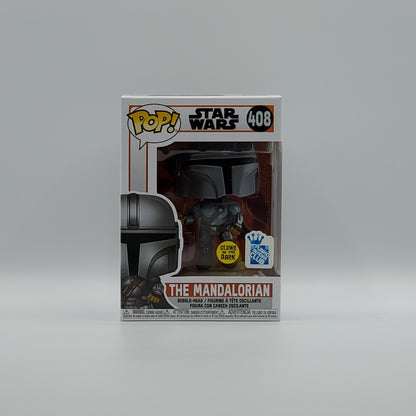 FUNKO POP! - STAR WARS - THE MANDALORIAN - GLOWS IN THE DARK - FUNKO INSIDER CLUB EXCLUSIVE