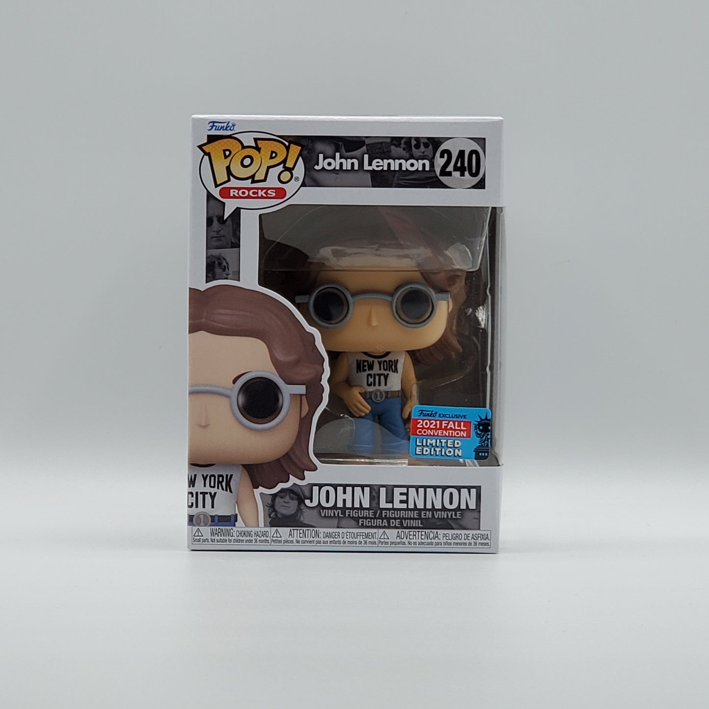 FUNKO POP! - JOHN LENNON - 2021 FALL CONVENTION EXCLUSIVE LIMITED EDITION