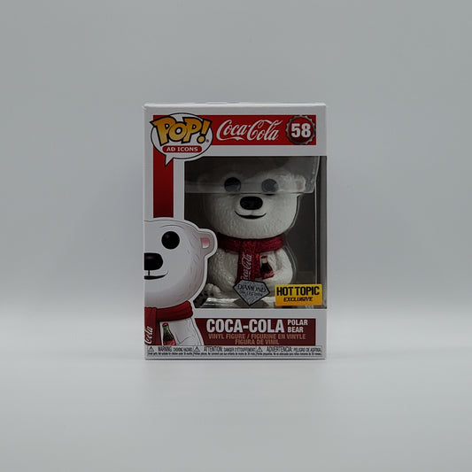 FUNKO POP! - COCA-COLA POLAR BEAR - DIAMOND COLLECTION - HOT TOPIC EXCLUSIVE