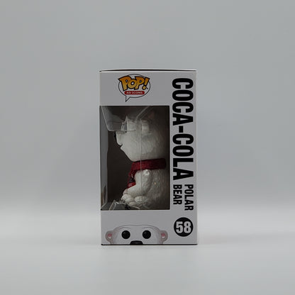 FUNKO POP! - COCA-COLA POLAR BEAR - DIAMOND COLLECTION - HOT TOPIC EXCLUSIVE