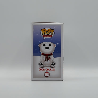 FUNKO POP! - COCA-COLA POLAR BEAR - DIAMOND COLLECTION - HOT TOPIC EXCLUSIVE