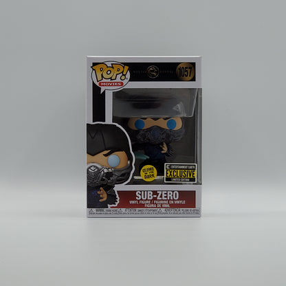 FUNKO POP! - SUB-ZERO - GLOWS IN THE DARK - ENTERTAINMENT EARTH EXCLUSIVE