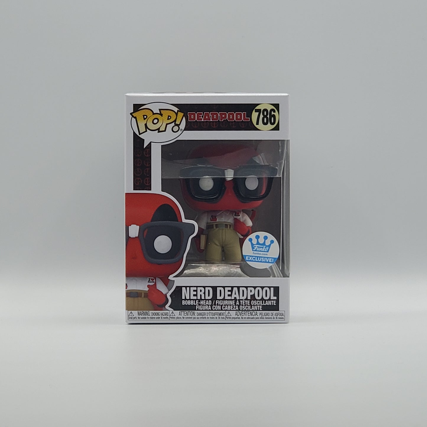 FUNKO POP! - NERD DEADPOOL - FUNKO EXCLUSIVE