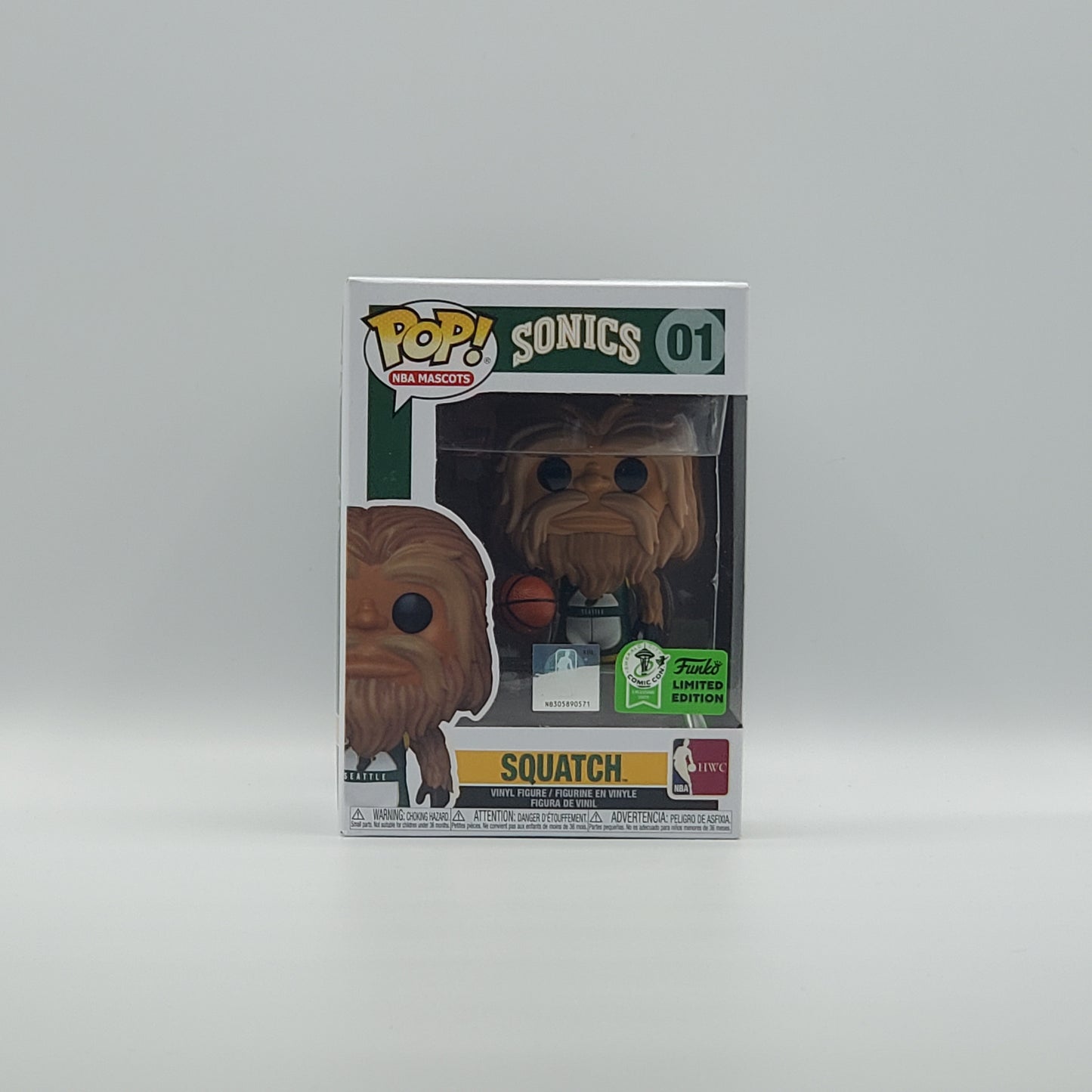 FUNKO POP! - SQUATCH - 2021 ECCC EXCLUSIVE LIMITED EDITION